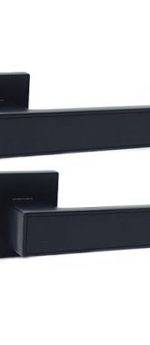 ULTRA ручка на кв. розетці R21.810 MBP/BL