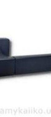 KEDR  ручка на кв. розетці HRoz-06.081-AL-Black mat